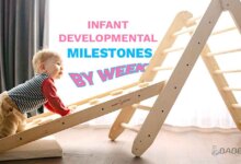 infant developmental milestones by week