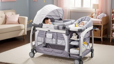 the Baby Trend Deluxe II Nursery Center